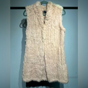Love Token Rabbit Fur Vest